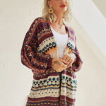 JDY cardigan in stripe